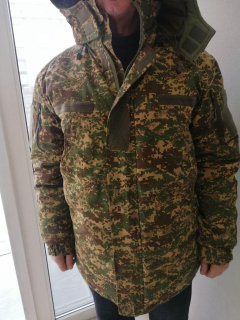 КУРТКА зимова вітровологозахисна ЗСУ мал.. ХИЖАК  р.48/4, 50/4, 52/4, 54/4 - фото