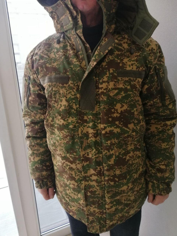 КУРТКА зимова вітровологозахисна ЗСУ мал.. ХИЖАК р.48/4, 50/4, 52/4, 54/4 - фото