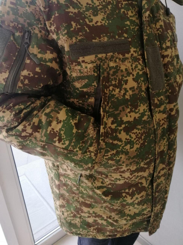 КУРТКА зимова вітровологозахисна ЗСУ мал.. ХИЖАК  р.48/4, 50/4, 52/4, 54/4 - фото №3