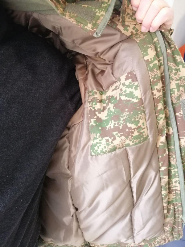 КУРТКА зимова вітровологозахисна ЗСУ мал.. ХИЖАК  р.48/4, 50/4, 52/4, 54/4 - фото №9