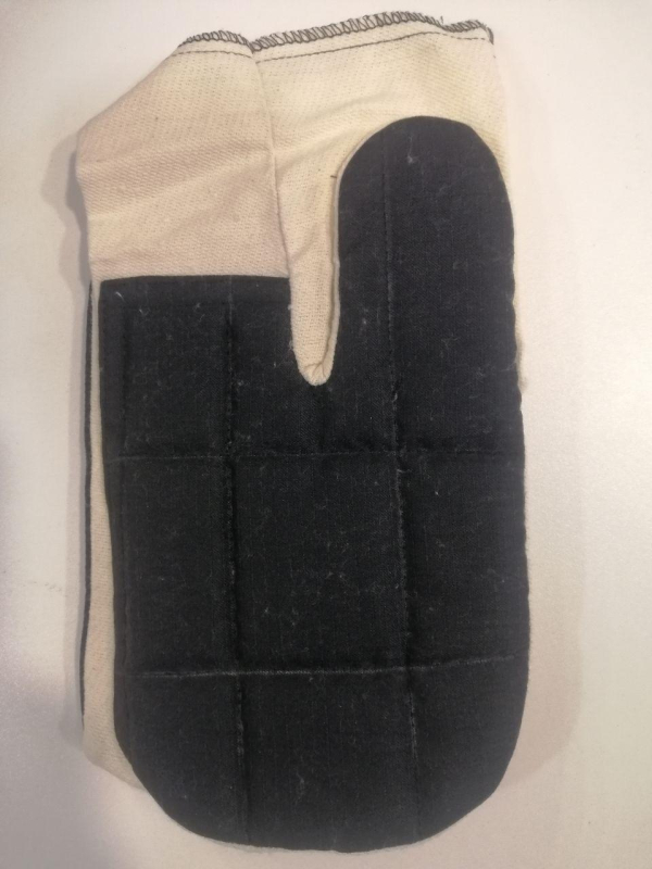 Рукавиці антивібраційні жаростійкі з арамідним надолонником, р.No2 - фото №2