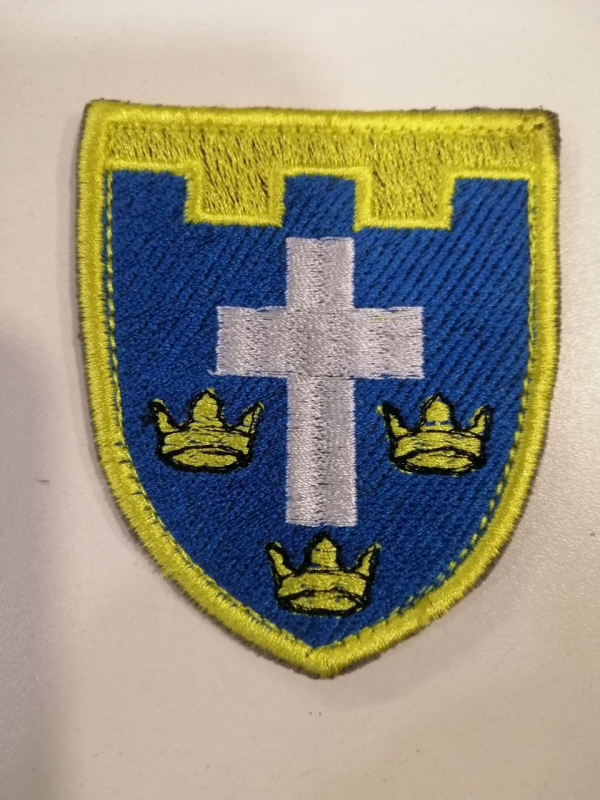 Шеврон вишитый 124 бригади ТЕРОБОРОНИ Херсона - фото