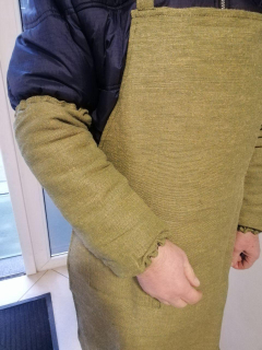 Нарукавники безентові ВОГНЕТРИВКІ І для зварника - фото