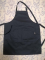 Фартух кухонний ЧОРНИЙ , з нагрудником - фото