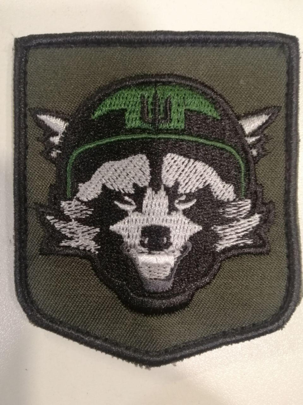 Шеврон вишитий БОЙОВИЙ ЄНОТ - фото