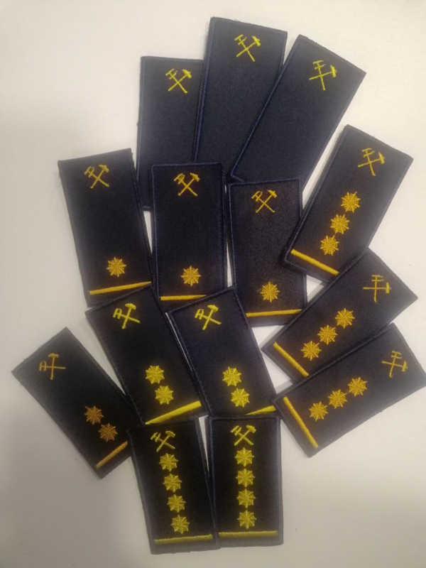 ПОГОН  звання УЗ -  МОЛОДШИЙ  НАЧАЛЬНИЦЬКИЙ СКЛАД - фото №2