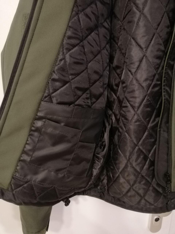 Куртка тактична  УТЕПЛЕНА, Софтшелл  ОЛИВА  р.S, M, Л, ХЛ, ХХЛ - фото №7