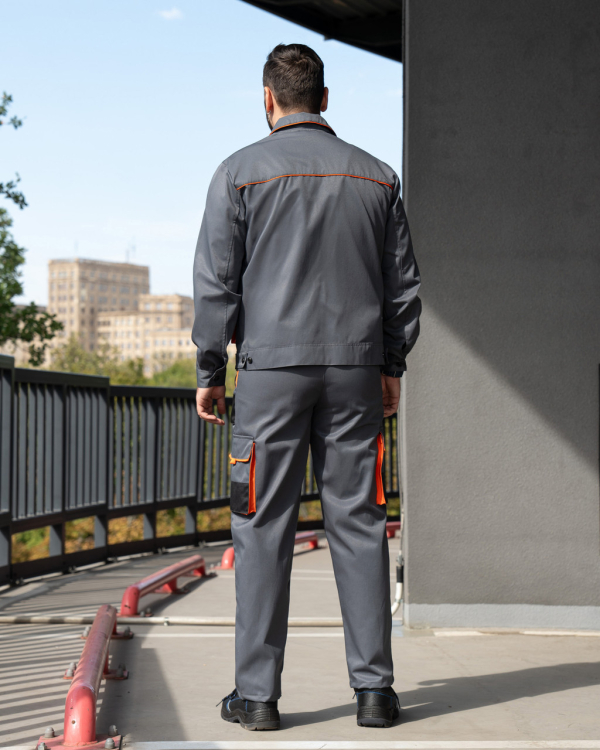 Костюм робочий АДВАНТА (куртка+напівкомб) комбінований, 3-х барвний , р.44/46(3/; ,48-50(3/4),56/58(5/6) - фото №3