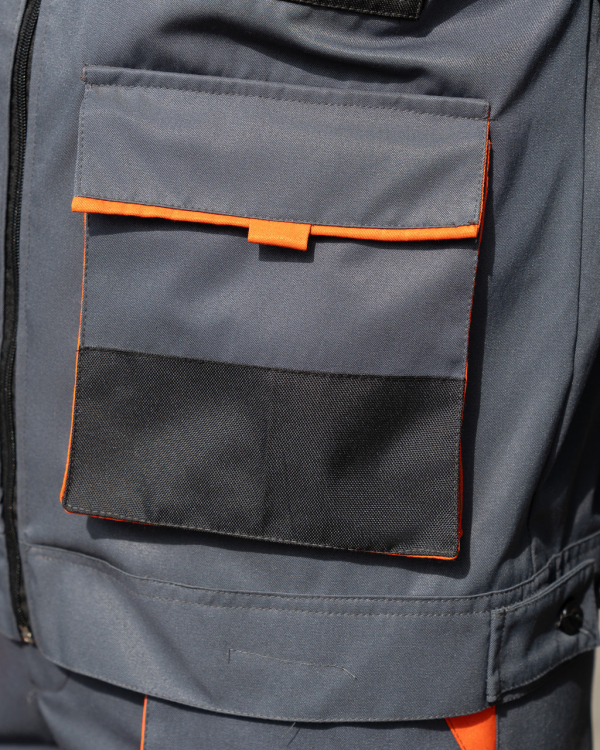 Костюм робочий АДВАНТА (куртка+напівкомб) комбінований, 3-х барвний , р.44/46(3/; ,48-50(3/4),56/58(5/6) - фото №5