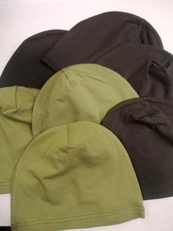 Шапка літня ОЛИВА (світла, темна) - фото №2