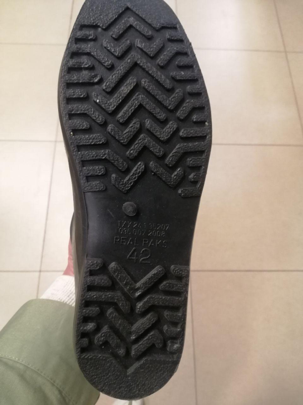 Калоші бурочні  гумові, р. 42 - фото №2