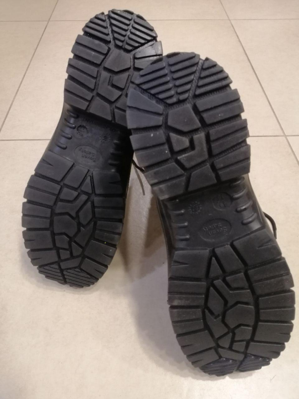 Черевики шкіряні чорні з високими берцями на ПУ підошві, ТМ Seven р.47 - фото №3