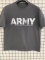 Футболка бавовняна стиль Мілітарі, з принтом ARMY р. Л, ХЛ - фото
