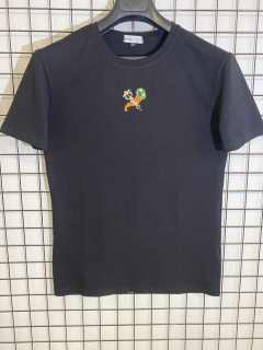 Футболка бавовн (жін/чолов) ЧОРНА з вишивкою ГЕРБ ХАРКОВА, р.XL,2XL - фото