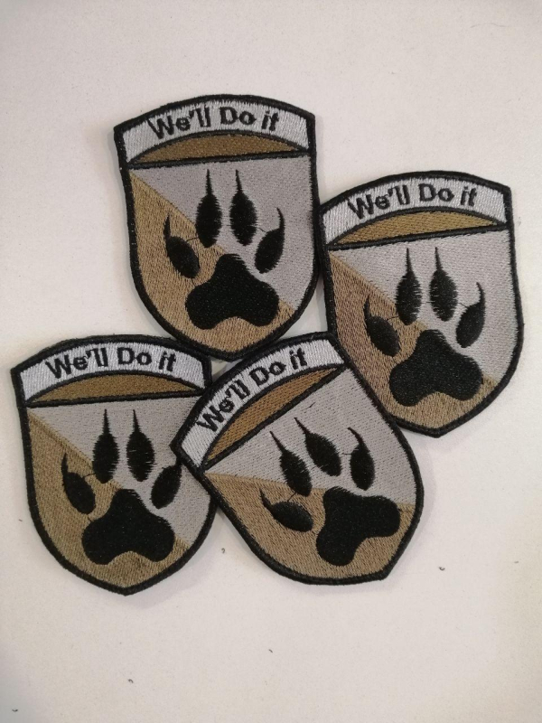 Шеврон вишитий " We`ll Do It"  118 ОМБр - фото