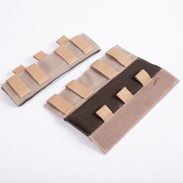 ДЕМПФЕР плечовий(ПАРА)   КОЙОТ, ЧОРНИЙ р.7.5х24 - фото №4