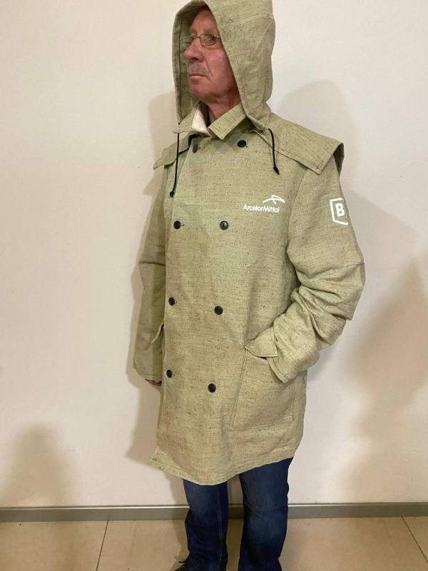 ПЛАЩ УКОРОЧЕННИЙ брезентовий вологостійкий, р. 56-58 - фото