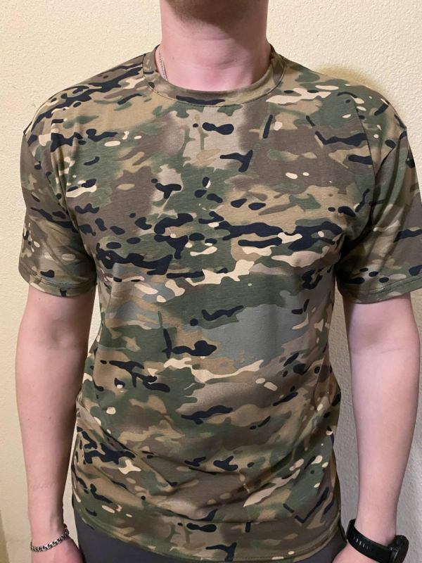 Футболка ХБ МУЛЬТИКАМ  р.46,50,52,54 - фото №2