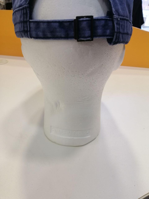 Бейсболка чоловіча, хб , кол. ДЕНІМ, р.58-62 - фото №3