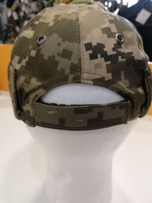 Кепка армійська без козирка "Докерка" мал. ПІКСЕЛЬ  р.58-60 - фото №3