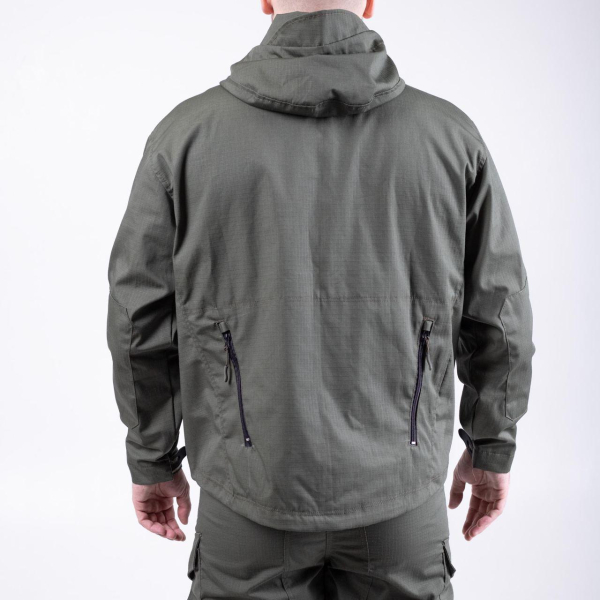 Куртка-штормівка тактична  РІП-СТОП , ОЛИВА   р.46,48,50,54 - фото №3