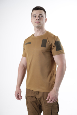 Футболка КОЙОТ CoolMax с липучкой на рукавах р.S,L,XL,2XL - фото