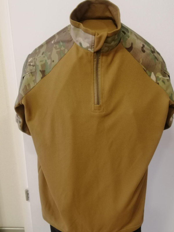 Сорочка тактична UBAX з короткими рукавами, МУЛЬТИКАМ+КОЙОТ  р.S, M - фото