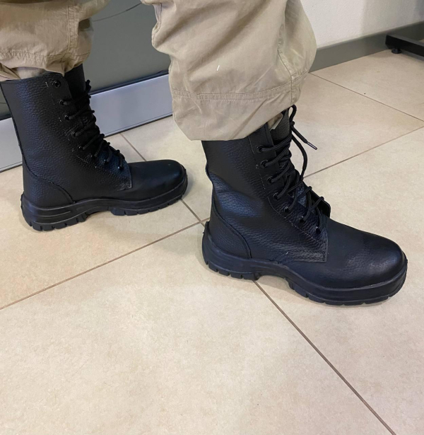 Берці шкіряні чорні , для жінок, р.36,37,38,39 - фото №2