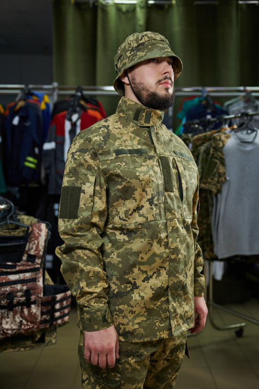 Кітель уставний ЗСУ, ПІКСЕЛЬ р.44/46, 48/50, 52/54, 56/58, 60/62 - фото №3