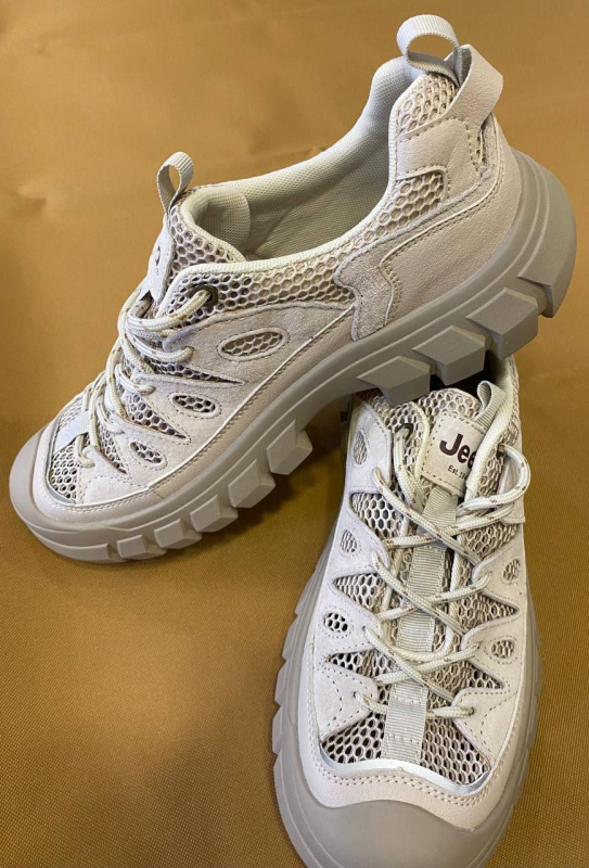 Кросівки тактичні літні бежеві JEEP р. 42.5-43 - фото