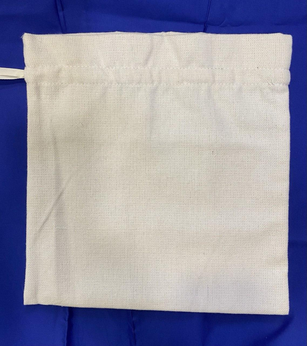 Торбинка текстильна для дрібниць, р. 25х25 см - фото №2