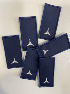 Шеврон  звання ДСНС - СЕРЖАНТ , розм.4х8(малий) - фото