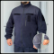 КОФТА ФЛІСОВА комбінована ТЕМНО-СИНЯ р. S,M,L,XL - фото
