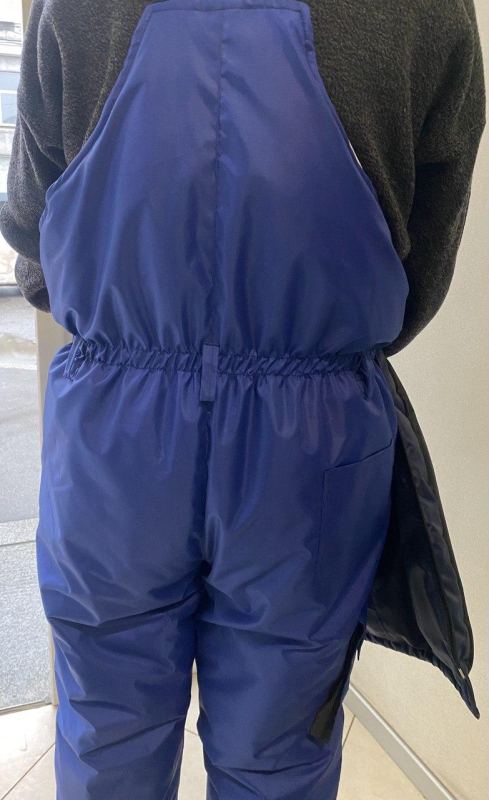 Напівкомбінезон робочий ЗИМОВИЙ вологозахисний,комбінований, р 48/50 --60/62 - фото №3