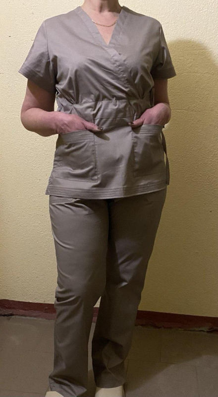 Костюм жіночий медичний, кол. МОККО, р.S,M,L,XL,2XL - фото №2