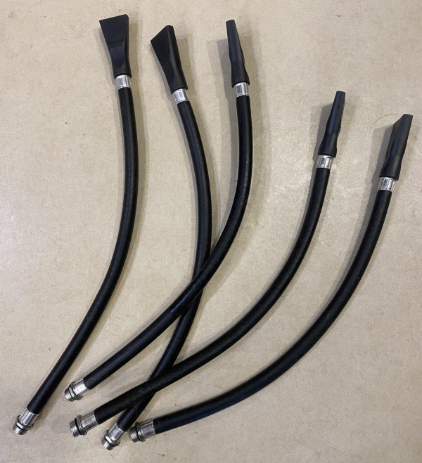 Шланг з розтрубом до порошкових вогнегасників ВП-5,6,9 (зовн.діам.13 мм) - фото