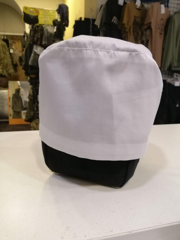 Шапочка медична БІЛА,на зав,язках - фото №2