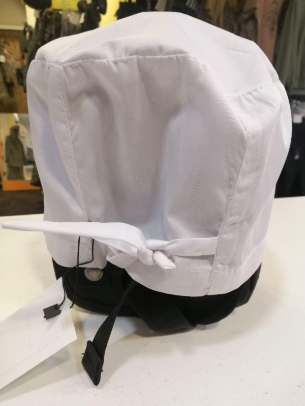 Шапочка медична БІЛА,на зав,язках - фото №3