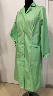 Халат робочий жіночий кол. салатовий, р. 52-54(158/164) - фото